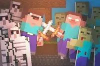 Nubik VS Herobrinova armáda: Minecraft